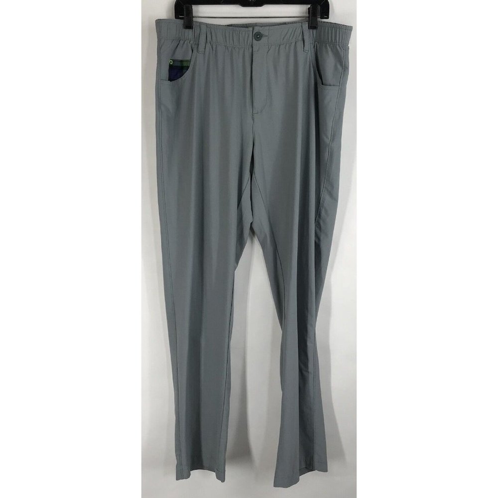 William Murray Golf Pants Mens‎ Size 36 Gray Straight Fit Stretch